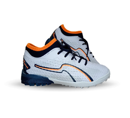 Tenis de Futbol con multitacos Mayckers 1251 Blanco/Marino Unisex para niño y niña