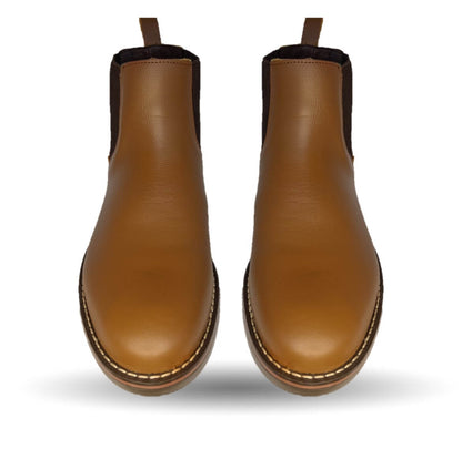 Bota Casual de piel Nevada 11250 Café para hombre