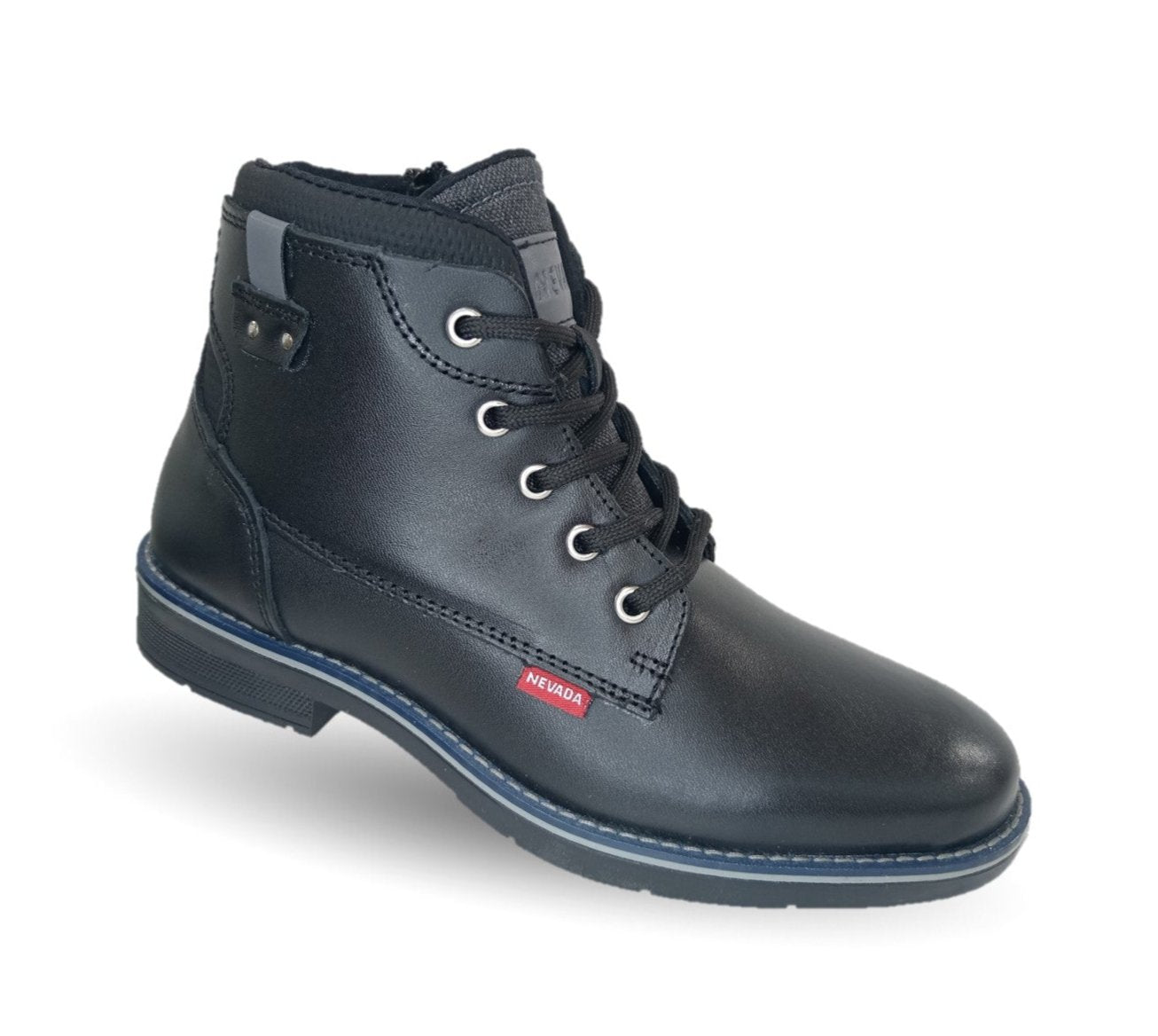 Bota Casual de piel Nevada 11251 Negro para hombre