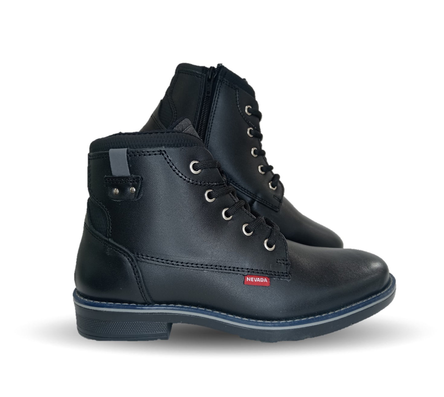 Bota Casual de piel Nevada 11251 Negro para hombre