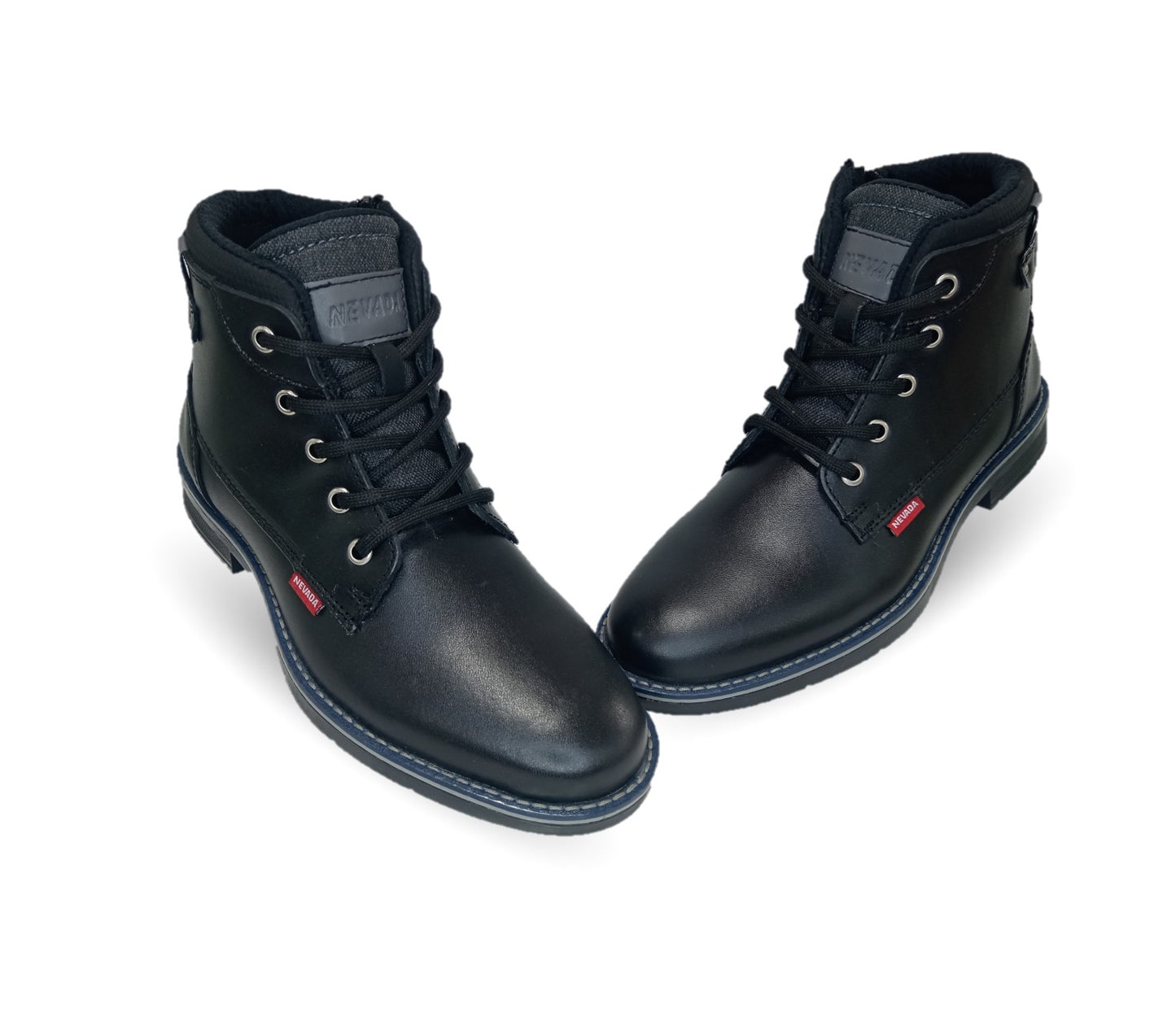 Bota Casual de piel Nevada 11251 Negro para hombre
