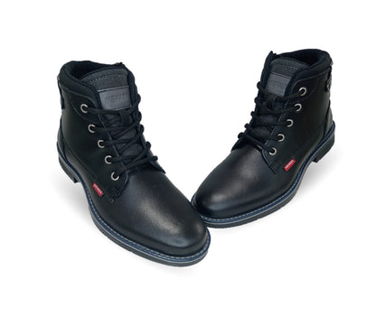 Bota Casual de piel Nevada 11251 Negro para hombre