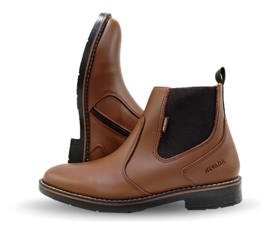 Bota Casual de piel Nevada 11253 Florencia Miel para hombre