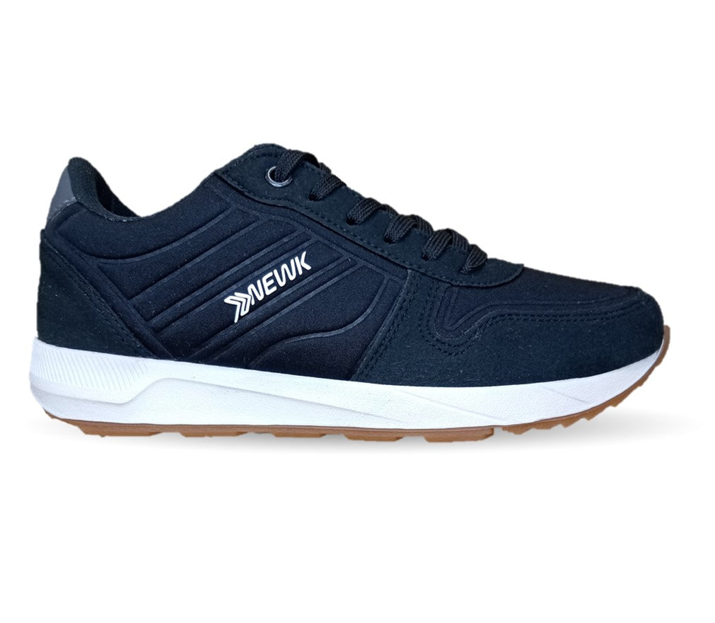 Tenis Deportivo Newk 921 Negro/Blanco para mujer