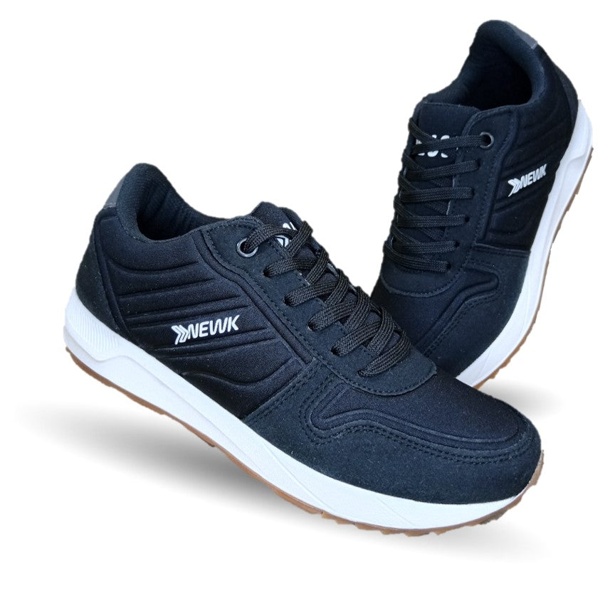 Tenis Deportivo Newk 921 Negro/Blanco para mujer