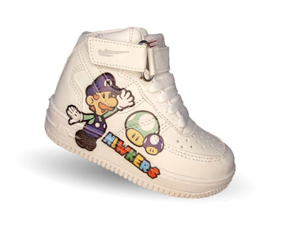 Tenis Urbano Niwkers 905 Blanco Luigi para niño