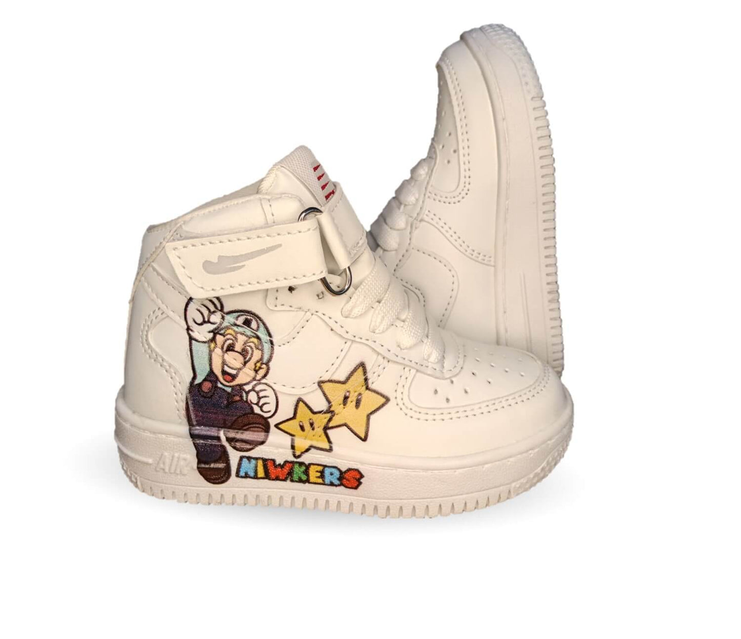 Tenis Urbano Niwkers 905 Blanco/Mario para niño