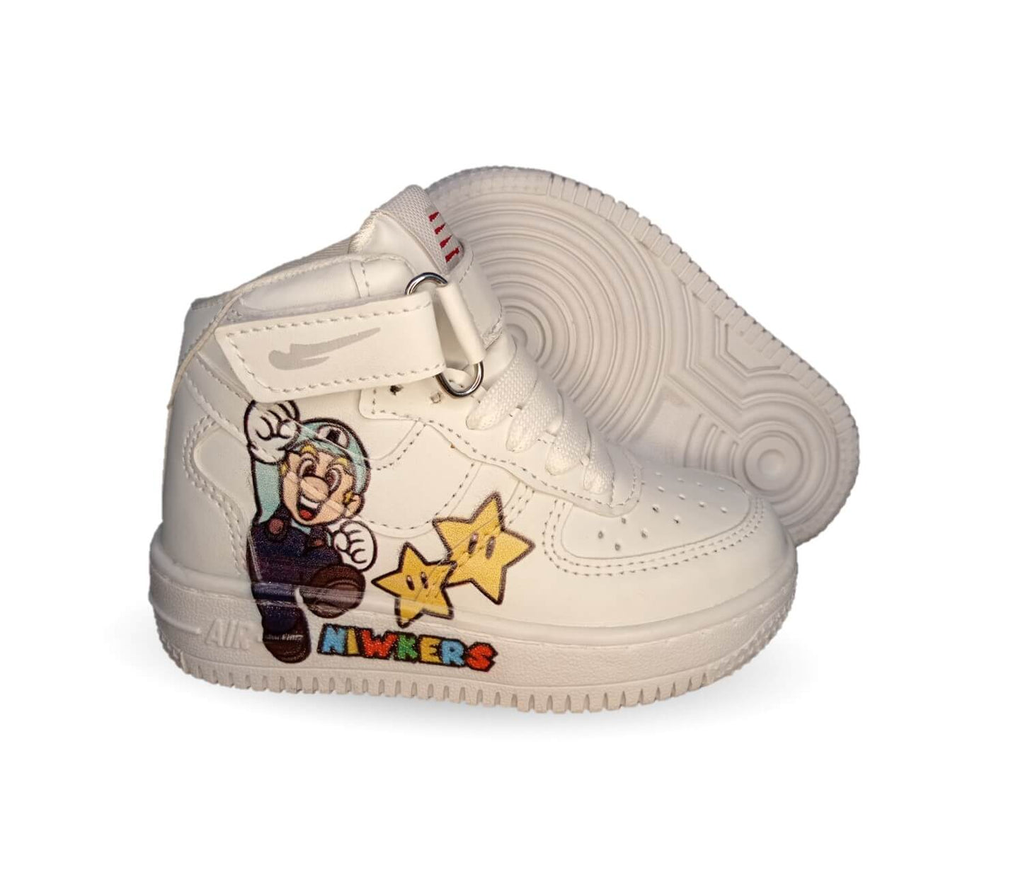 Tenis Urbano Niwkers 905 Blanco/Mario para niño