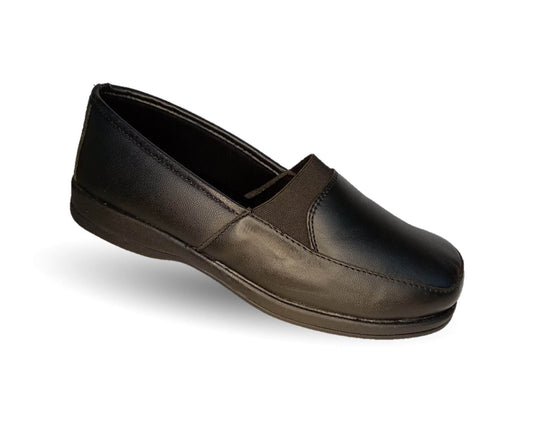 Zapato Confort de piel Nube 2012 Negro para mujer