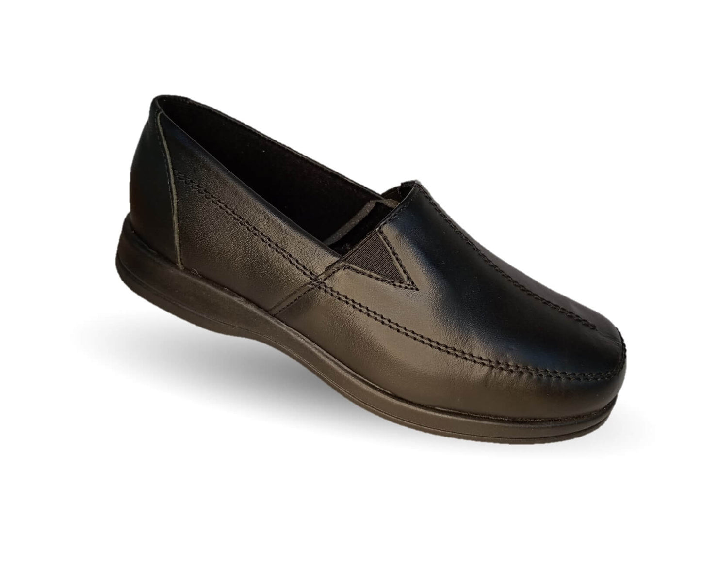 Zapato Confort de piel Nube 2019 Negro para mujer