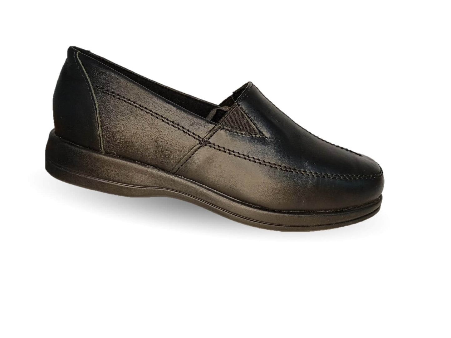 Zapato Confort de piel Nube 2019 Negro para mujer