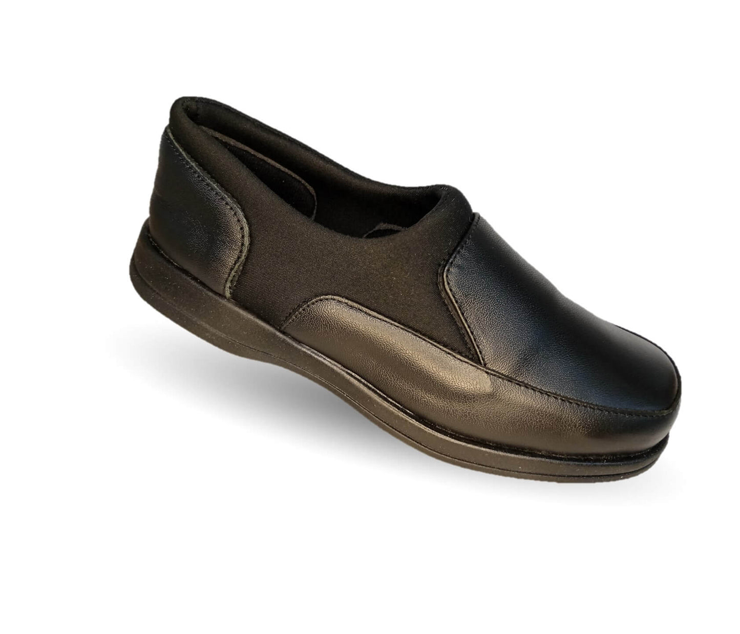 Zapato Confort de piel Nube 2020 Negro para mujer