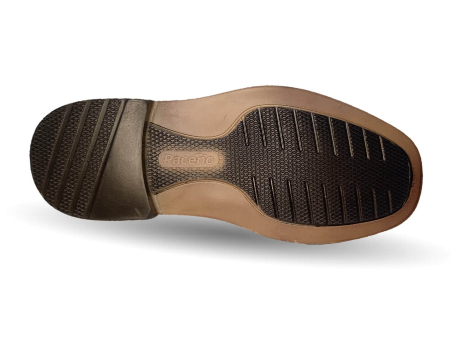 Zapato de Confort para pie diabético de piel de cordero Paceño 703 Negro para hombre