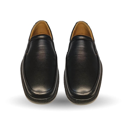 Zapato de Confort para pie diabético de piel de cordero Paceño 703 Negro para hombre