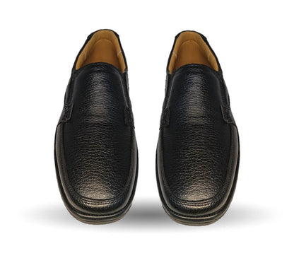 Zapato de Confort para pie diabético de piel de cordero con Shock Point Paceño 721 Negro para hombre