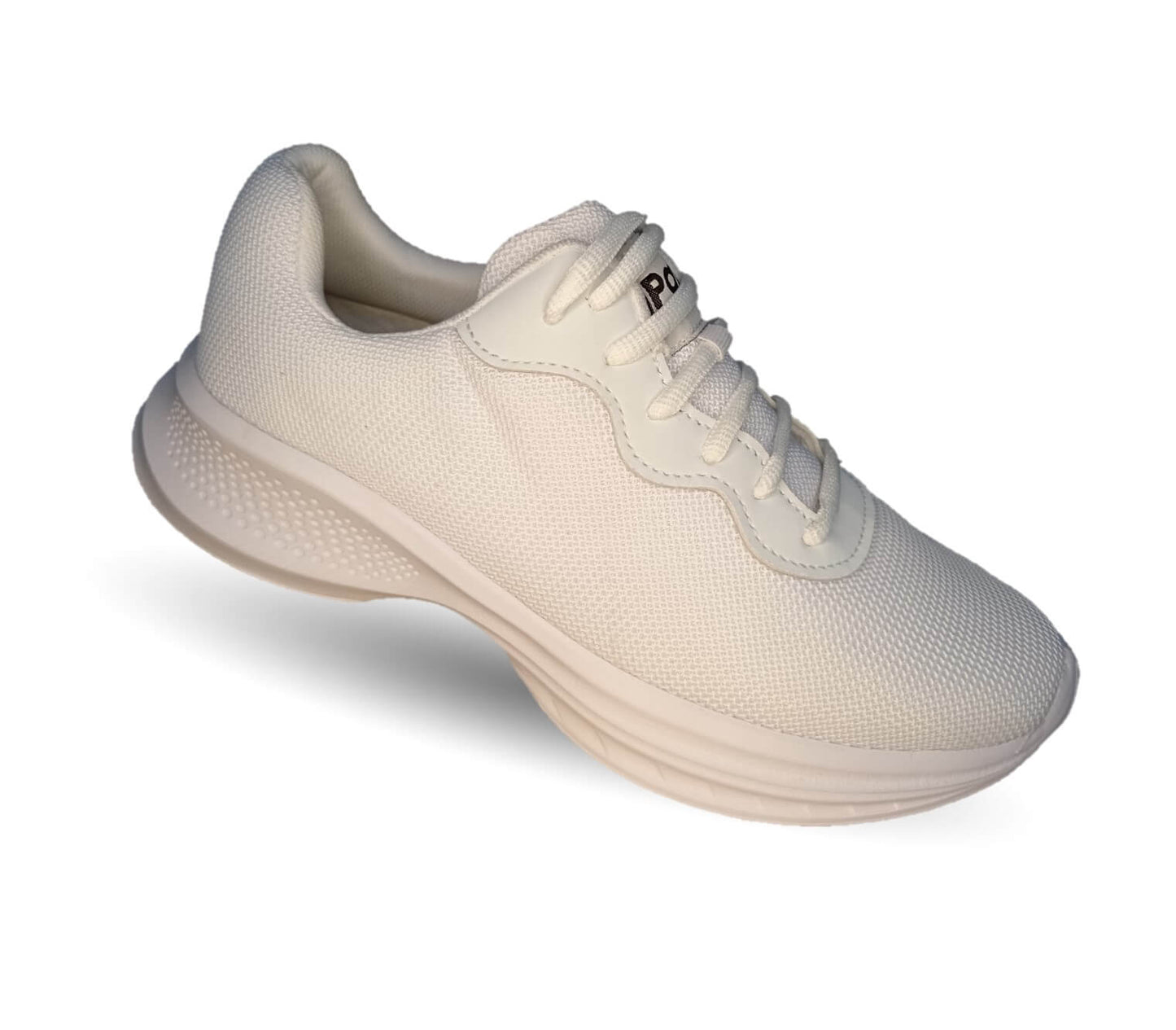 Tenis Deportivo Pals 100 Blanco/Blanco Unisex para mujer y hombre