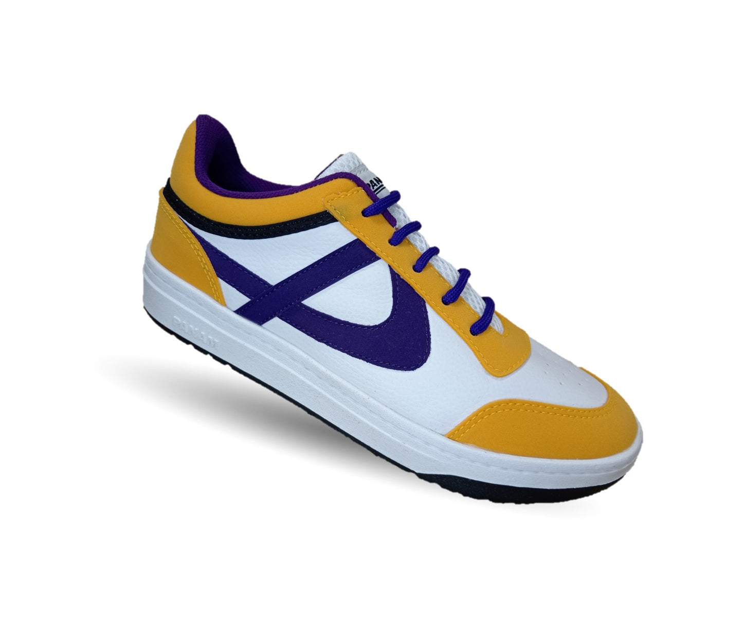Tenis Urbano Panam 1125 Blanco/Amarillo para hombre