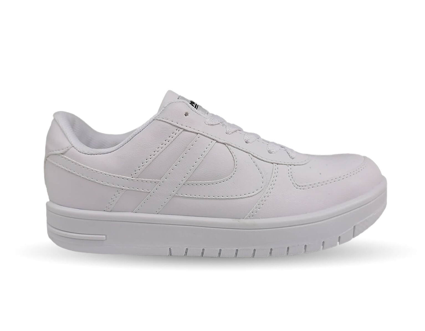 Tenis Urbano y Escolar Panam 290 Blanco Unisex para mujer y hombre