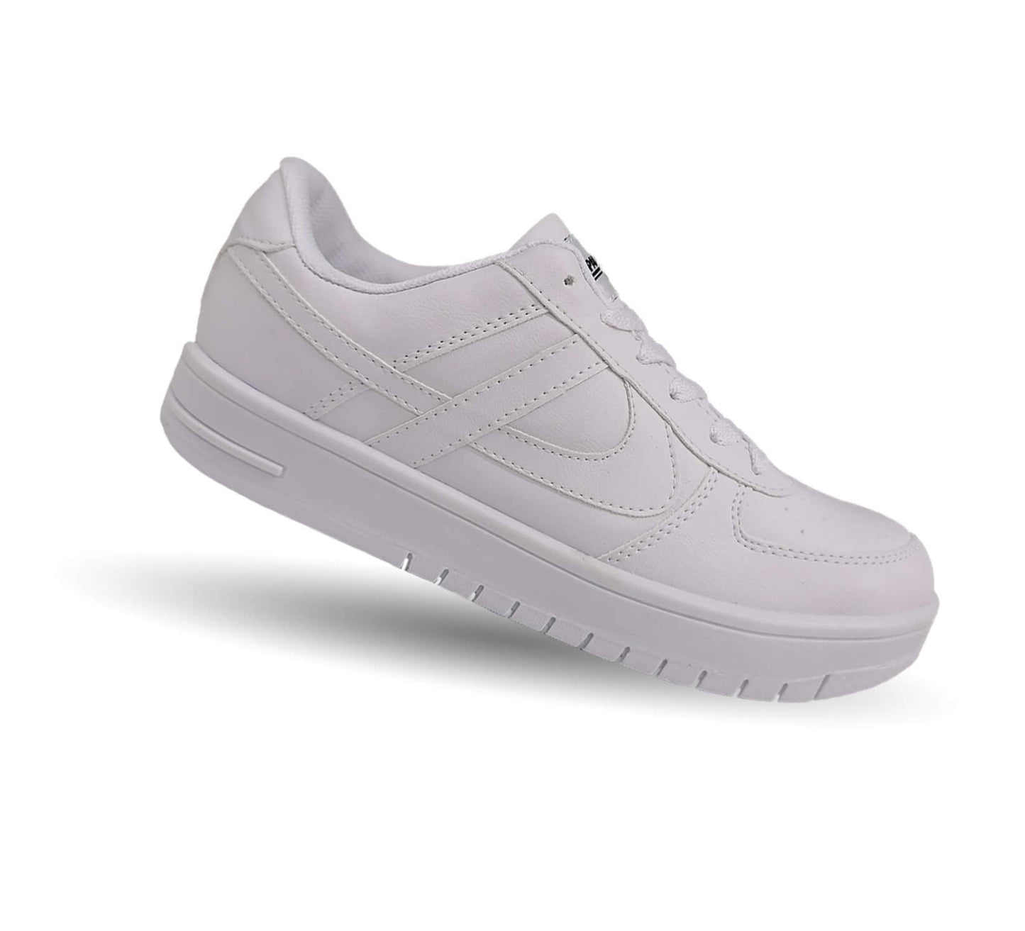 Tenis Urbano y Escolar Panam 290 Blanco Unisex para mujer y hombre
