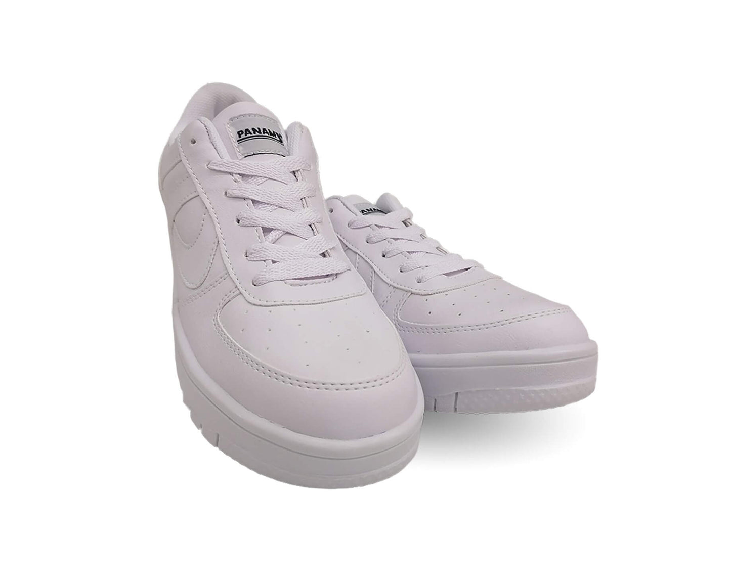 Tenis Urbano y Escolar Panam 290 Blanco Unisex para mujer y hombre