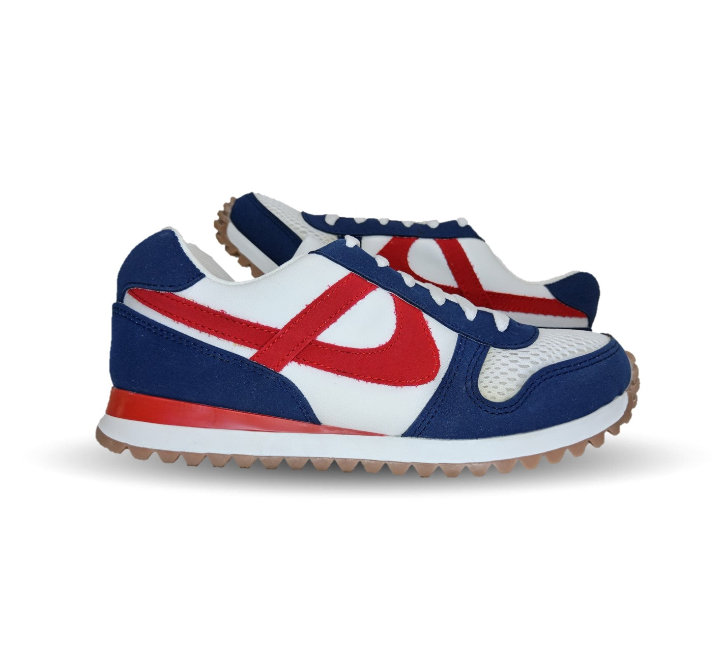 Tenis Deportivo Jogger Panam 312 Azul/Blanco/Rojo para hombre