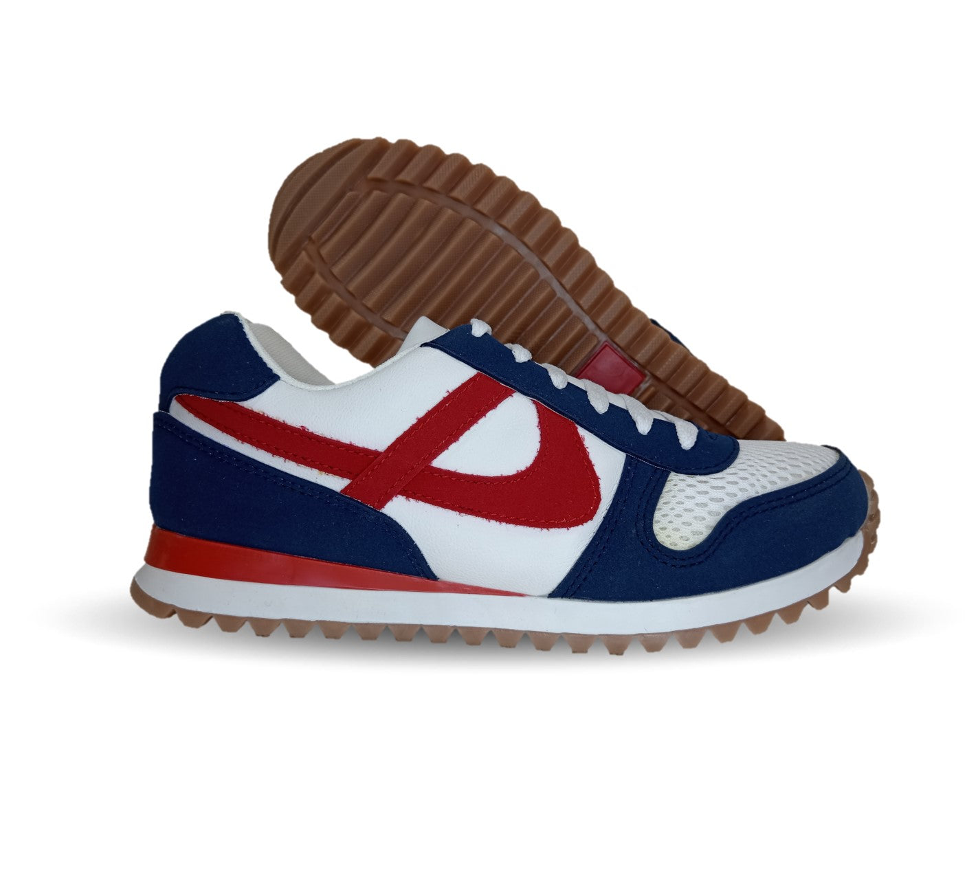 Tenis Deportivo Jogger Panam 312 Azul/Blanco/Rojo para hombre
