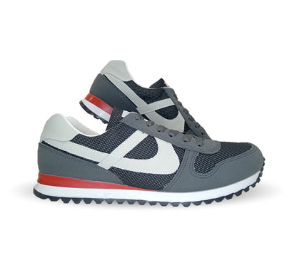 Tenis Deportivo Jogger Panam 312 Gris Obscuro para hombre