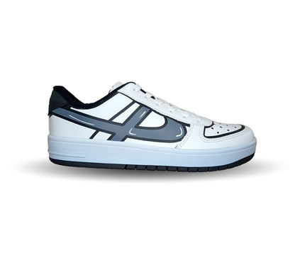Tenis Urbano Panam 662 Blanco/Negro Unisex para mujer y hombre