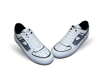 Tenis Urbano Panam 662 Blanco/Negro Unisex para mujer y hombre