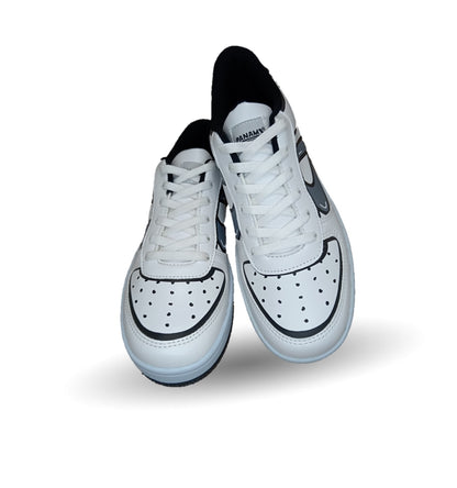 Tenis Urbano Panam 662 Blanco/Negro Unisex para mujer y hombre