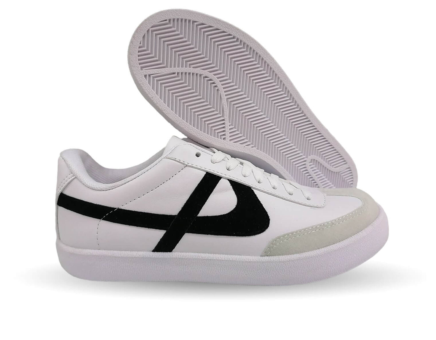 Tenis Panam 667 Blanco/Negro para hombre