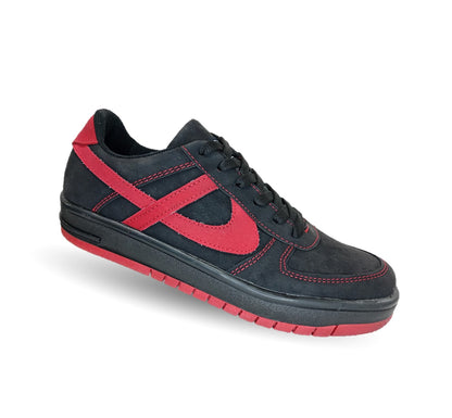 Tenis Urbano Panam 699 Negro/Rojo para hombre