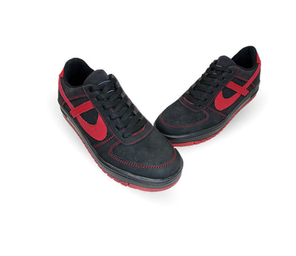 Tenis Urbano Panam 699 Negro/Rojo para hombre