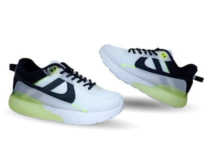 Tenis Deportivo y Casual Panam 743 Blanco/Negro para mujer