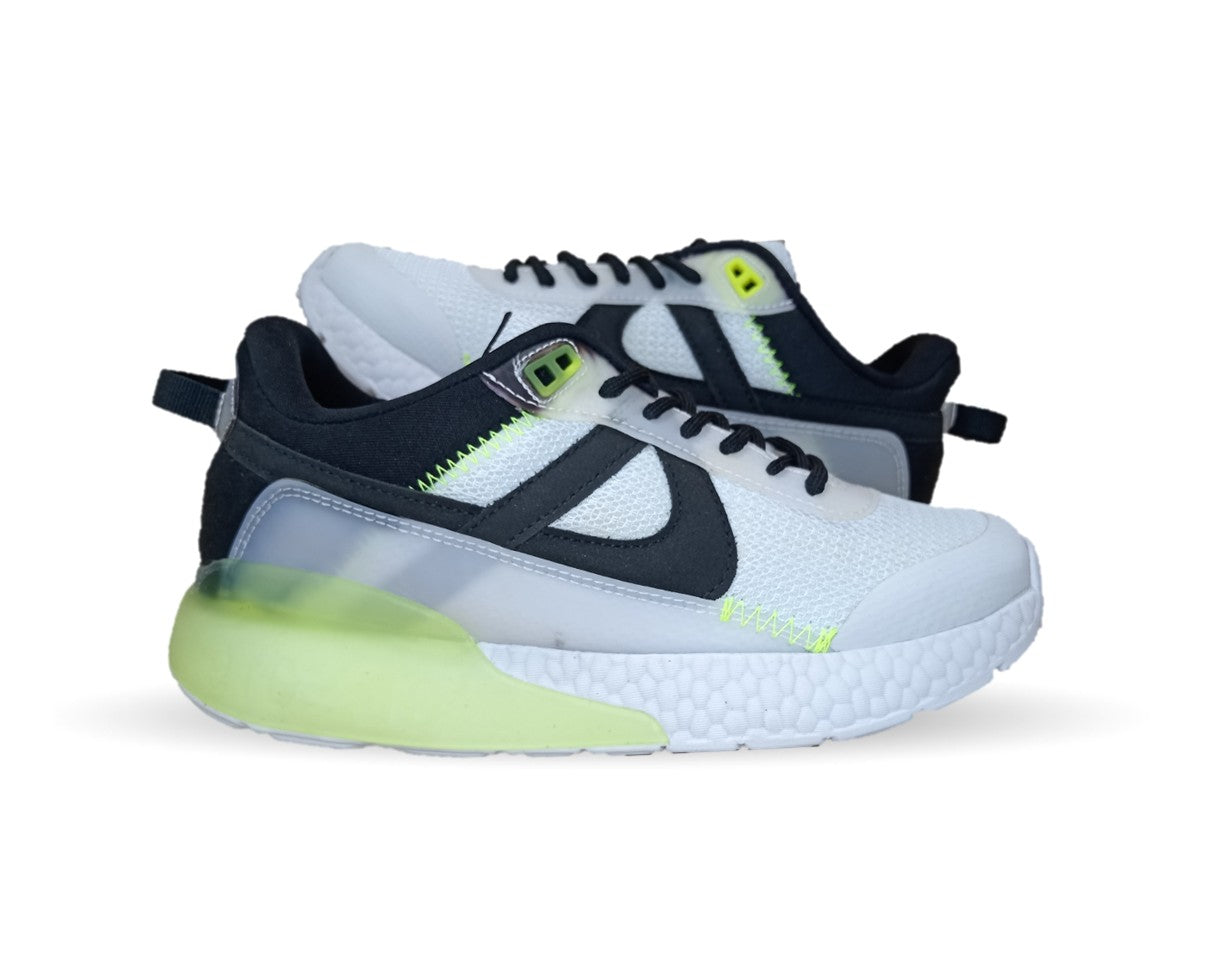 Tenis Deportivo y Casual Panam 743 Blanco/Negro para mujer