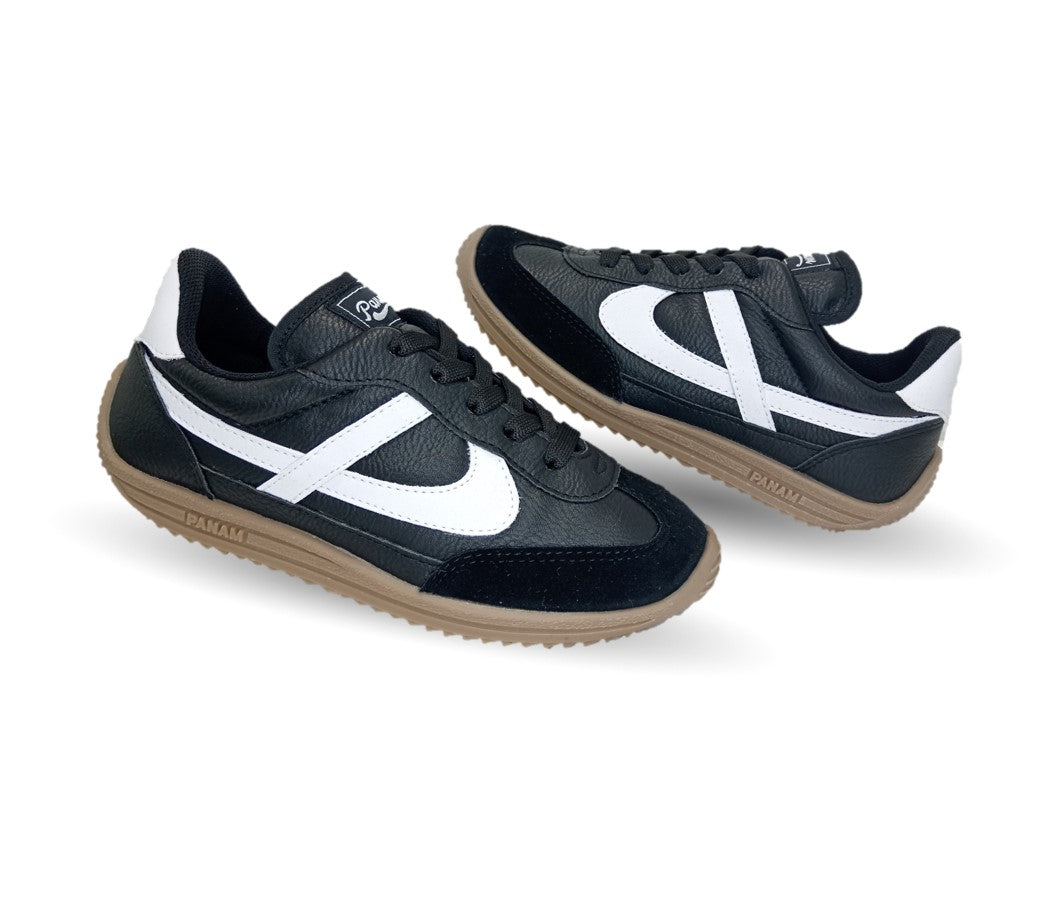 Tenis Urbano Panam 800 Negro Unisex para hombre y mujer