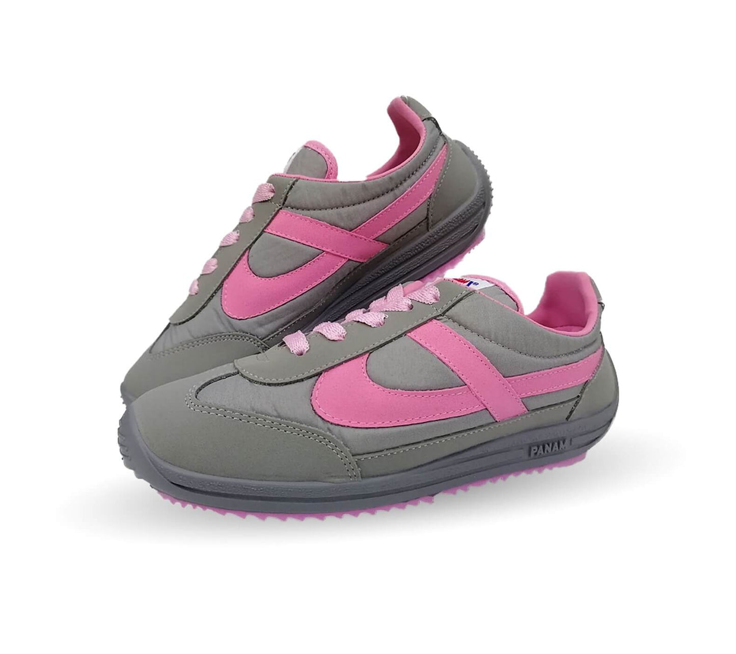 Tenis Urbano Panam 84 Gris/Rosa para mujer