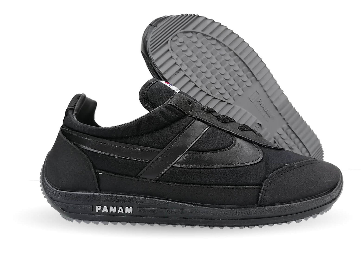 Tenis Urbano Panam 84 Negro Unisex para mujer y hombre