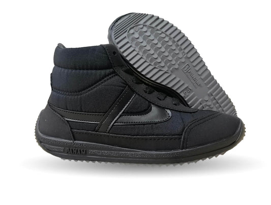 Tenis Urbano tipo Bota Panam 85 Negro Unisex para mujer y hombre