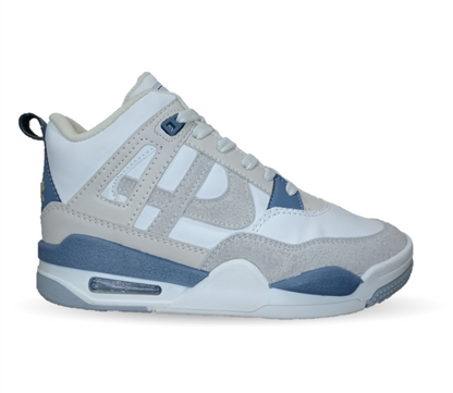 Tenis Urbano tipo Bota Panam 897 Ostión/Azul Unisex para hombre y mujer