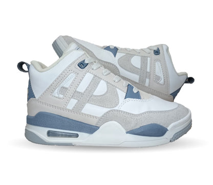 Tenis Urbano tipo Bota Panam 897 Ostión/Azul Unisex para hombre y mujer