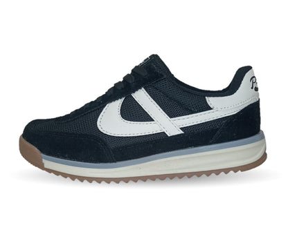 Tenis Urbano Panam 914 Negro/Blanco Unisex para hombre y mujer