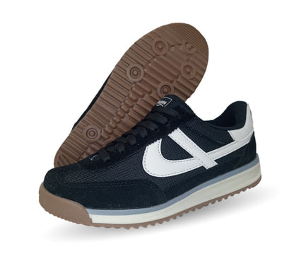 Tenis Urbano Panam 914 Negro/Blanco Unisex para hombre y mujer