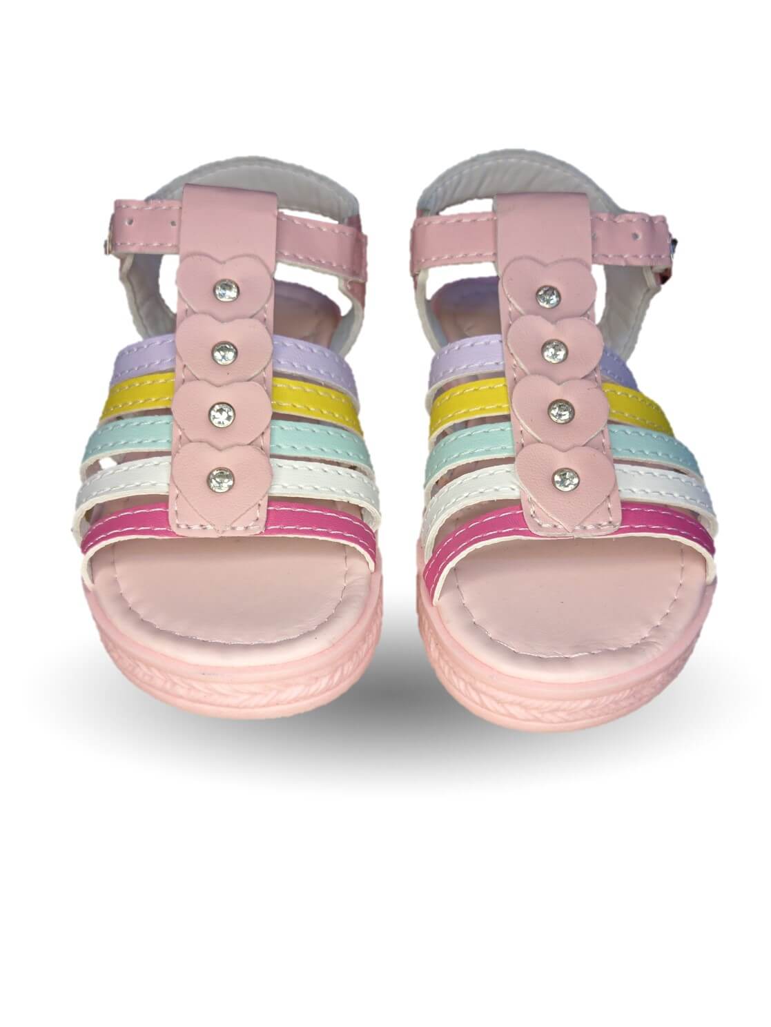 Sandalia con hebilla Peke Kids 184 Rosa para niña