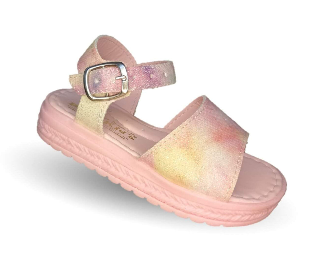 Sandalia con hebilla Peke Kids 293 Arcoíris para niña