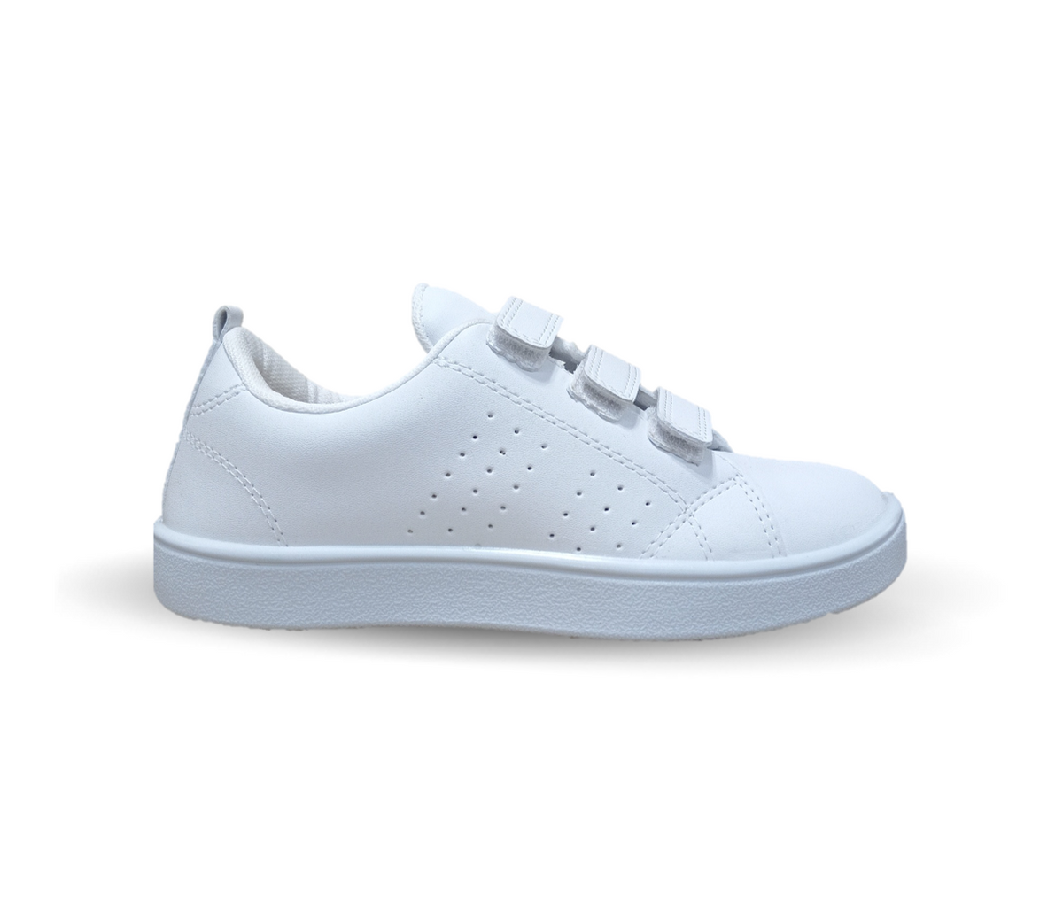 Tenis Escolar Peke Kids 28010 Blanco Unisex para niño y niña