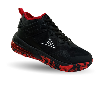 Tenis Deportivo para baloncesto Pirma 2018 Negro/Rojo para hombre