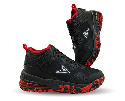 Tenis Deportivo para baloncesto Pirma 2018 Negro/Rojo para hombre
