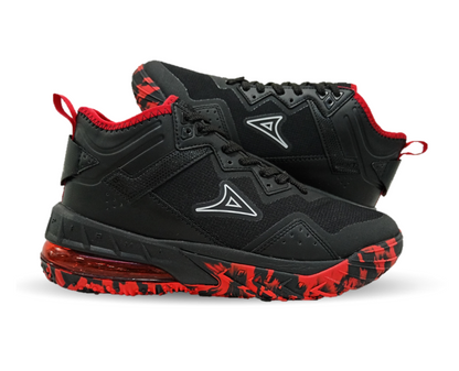 Tenis Deportivo para baloncesto Pirma 2018 Negro/Rojo para hombre