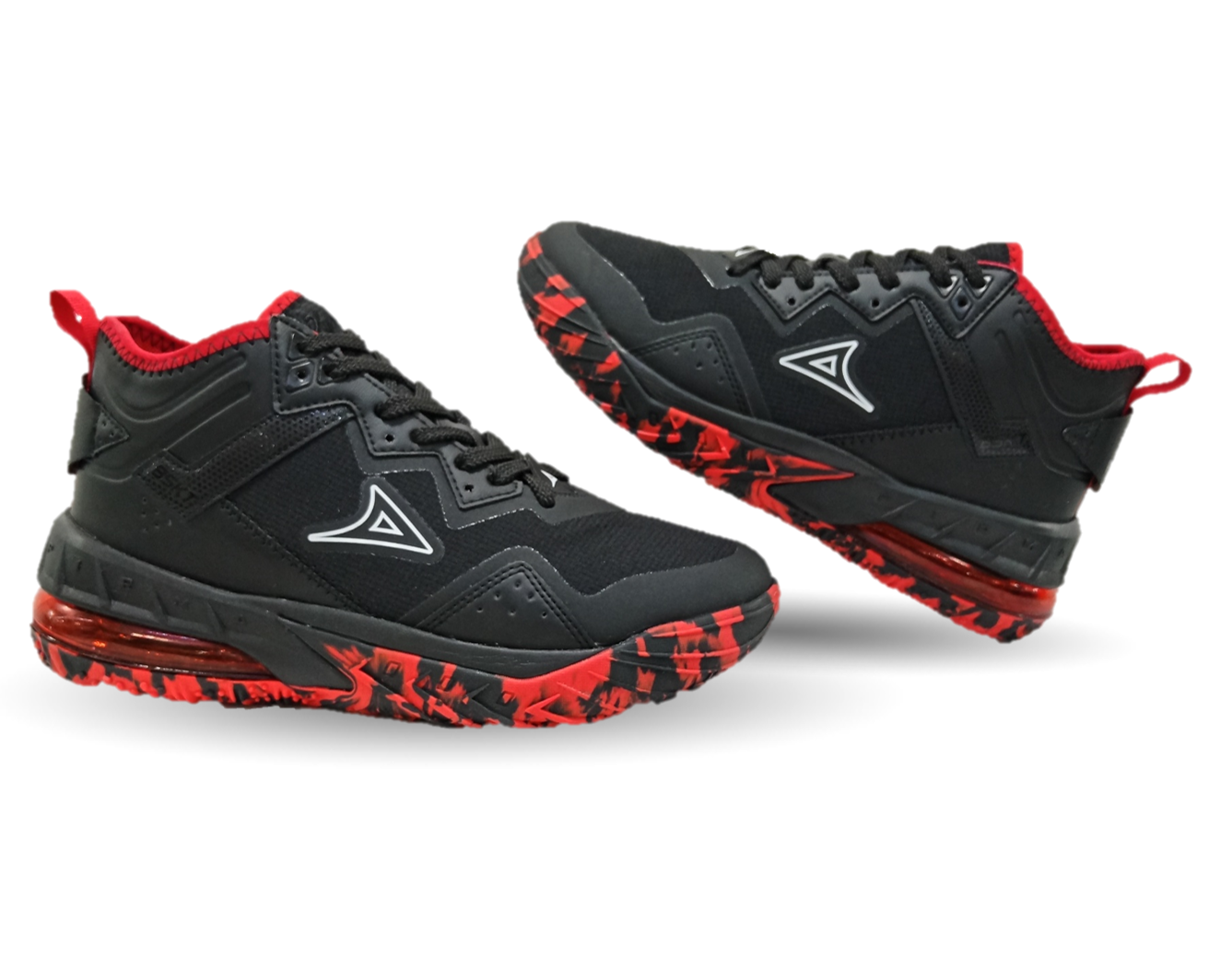 Tenis Deportivo para baloncesto Pirma 2018 Negro/Rojo para hombre